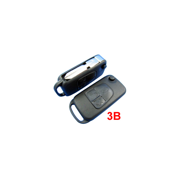 Remote Key Shell 3 Button for New Benz 5pcs/lot