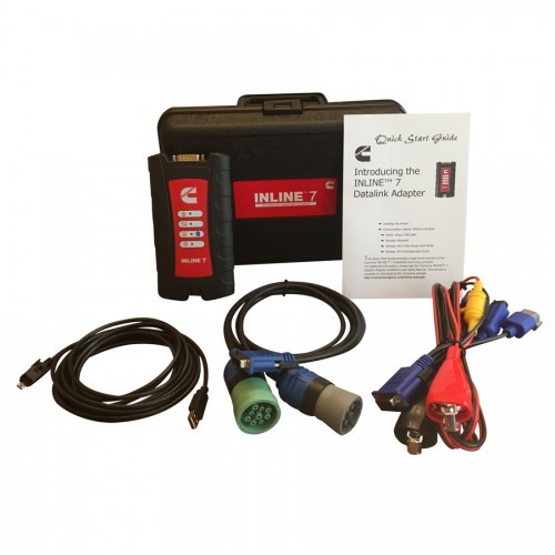 Cummins INLINE 7 Data Link Adapter with Insite 8.3 Software Multi-language Truck Diagnostic Tool