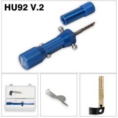 2 in 1 HU92 V.2 Professional Locksmith Tool for Audi VW HU92 Lock Pick and Decoder Quick Open Tool