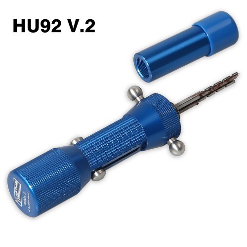 2 in 1 HU92 V.2 Professional Locksmith Tool for Audi VW HU92 Lock Pick and Decoder Quick Open Tool