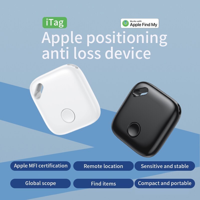 1~5PCS Itag Find My Locator Mini GPS Tracker Apple Positioning Anti-loss Device For Elderly Children And Pets Work With Apple