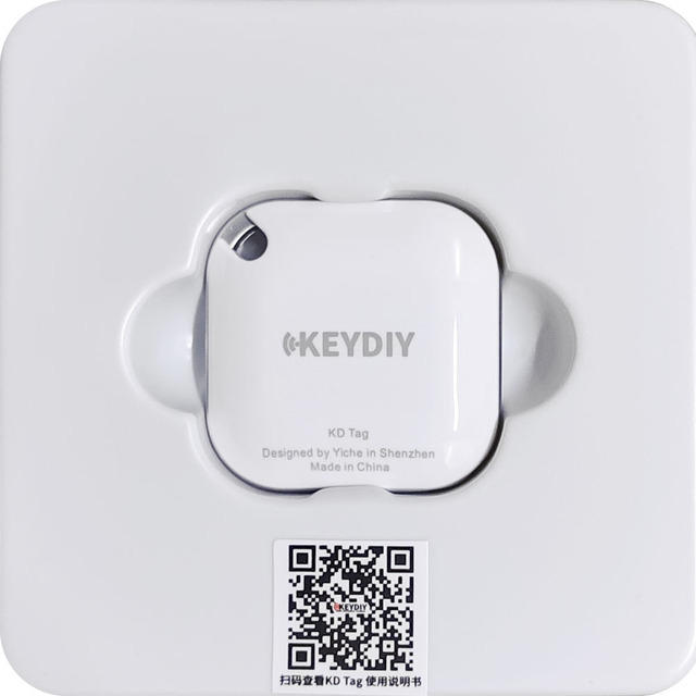 1/4pcs KEYDIY KD Tag Positioner Anti-Lost Alarm Wireless Bluetooth Tracker Anti-loss Device Tracker for Dog Cat Pet Key for IOS