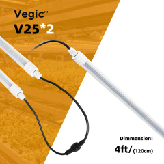 Vegic Series Customized Led T8 T5 15W 18W 20W 36W 60W Full Spectrum Hydroponic System Veg Clone Seedling Led Grow Light Tube