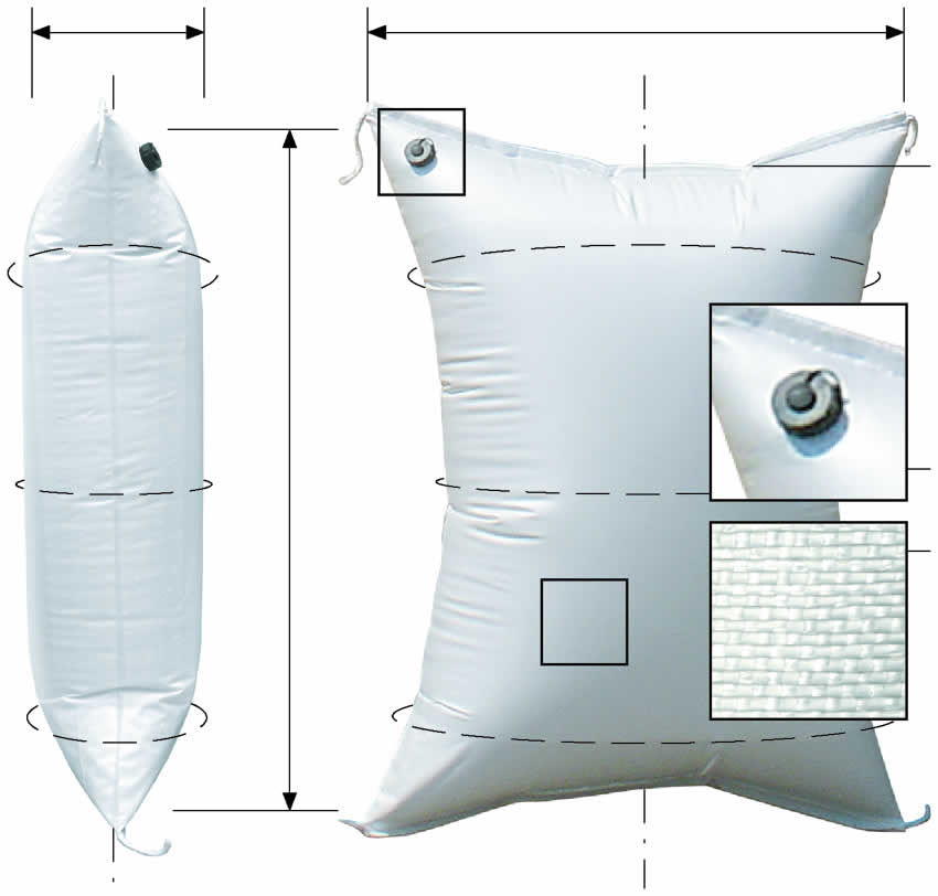 Vinyl Dunnage bag Making Machine