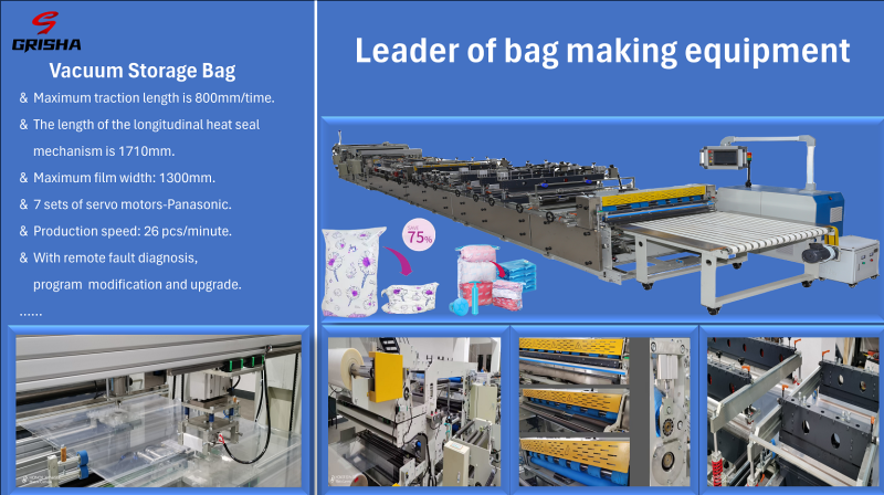 Automatic Vacuum Storage Bag Making Machine