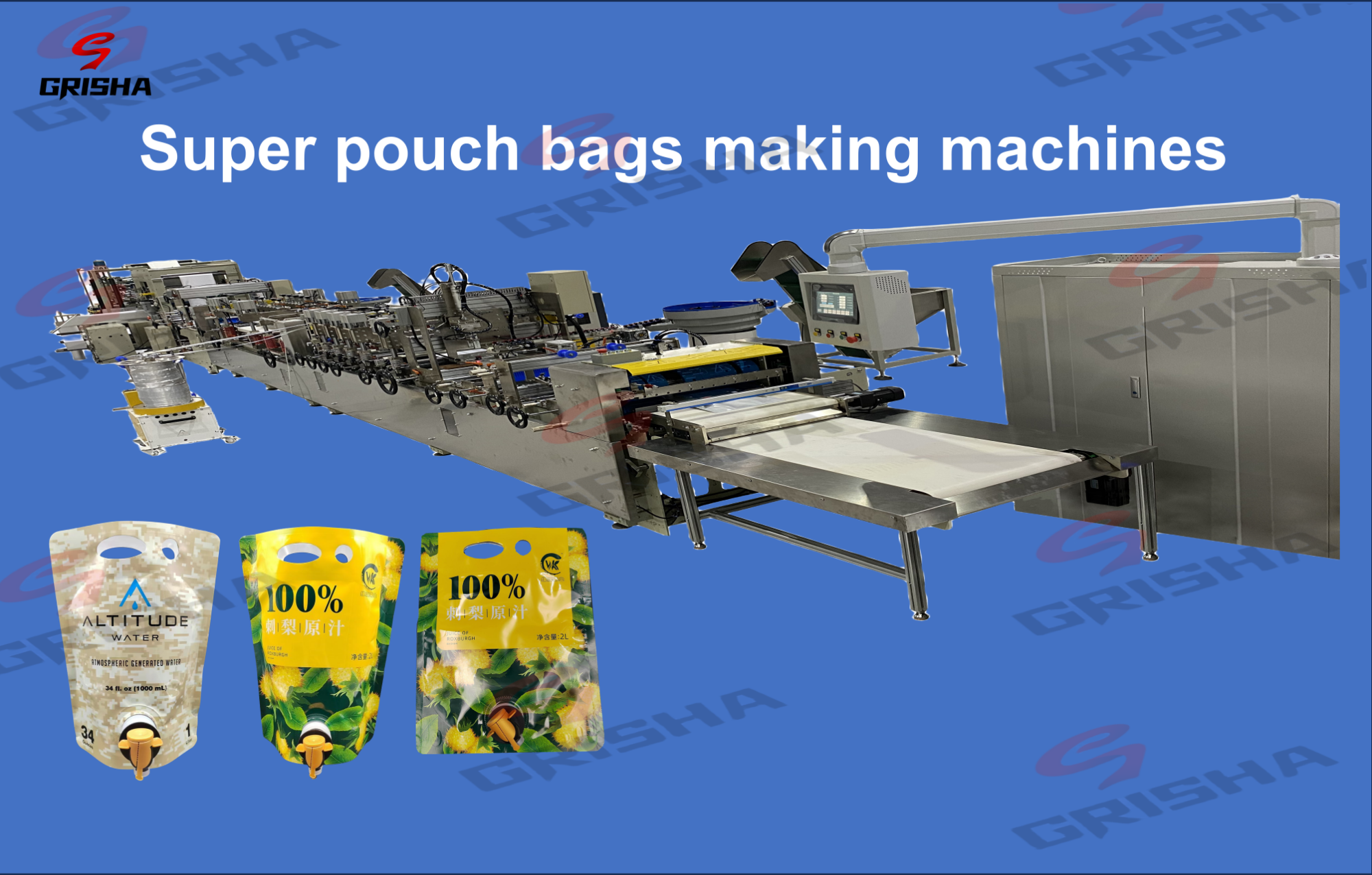 Super Pouch Bags Making Machines Bag Making Machine