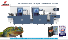 580-850-1150 Single Station Remix UV Digital Embelishmentine ( Customizable in various widths no more than 5.4 meters )