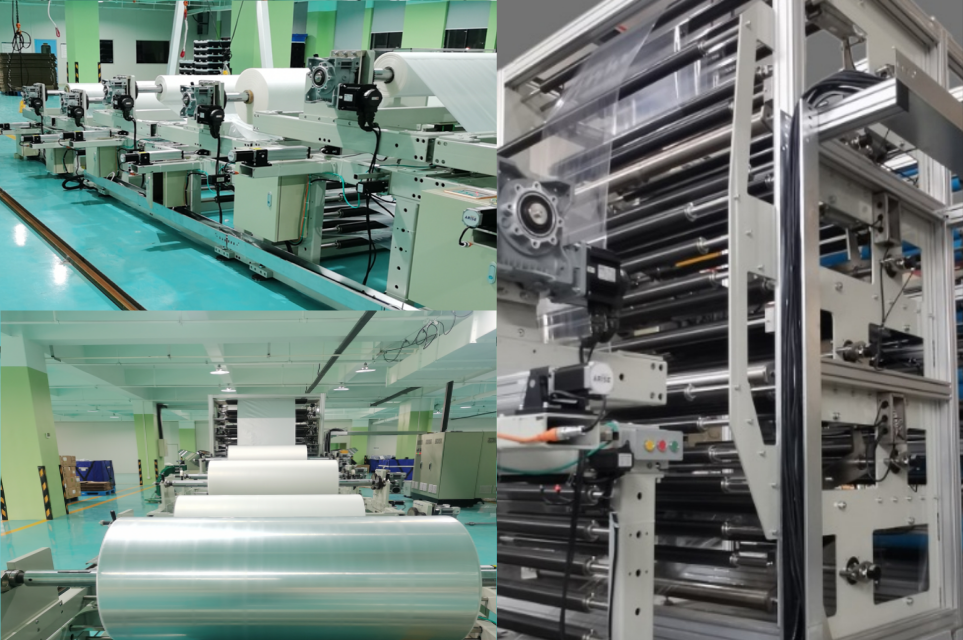 Servo unwinding system and unwinding traction system