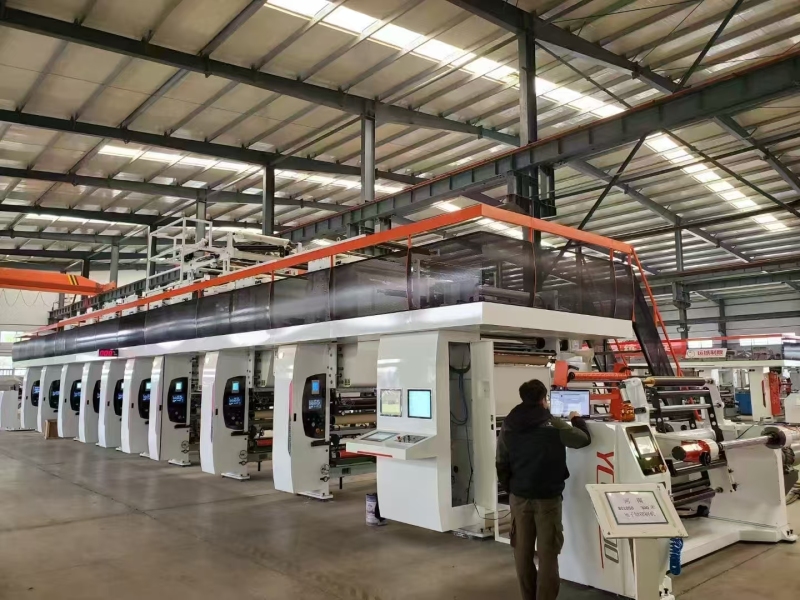 YCGP Electronic Shaft Rotogravure Printing Machine