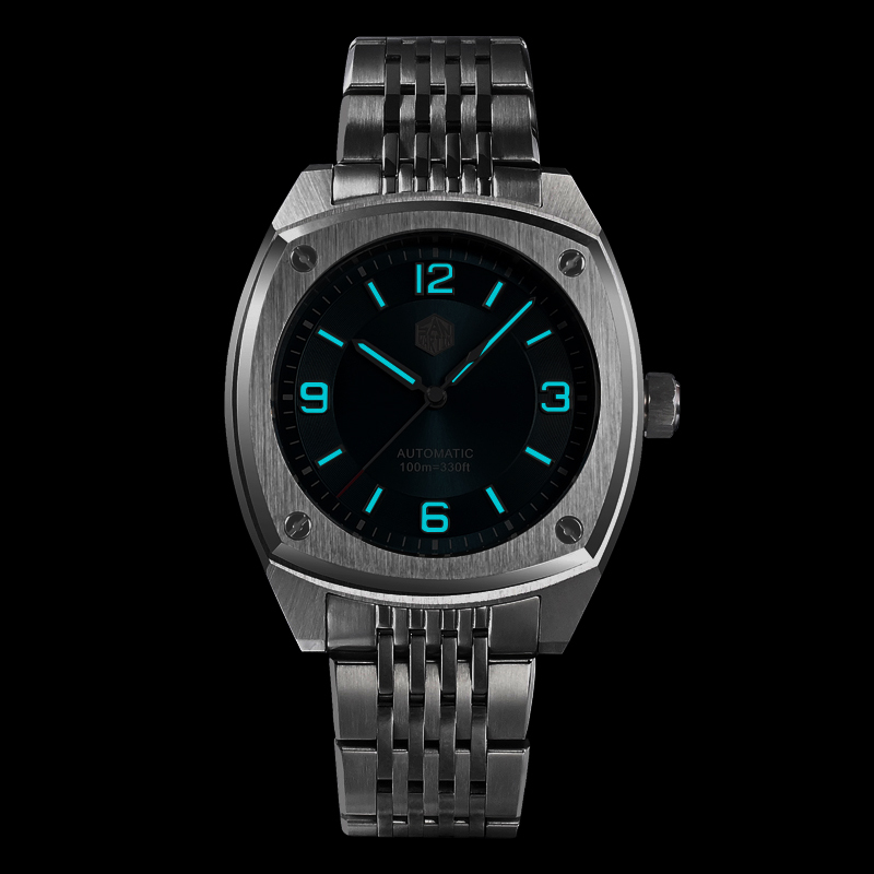 Square Circle series Ⅱ-SN0026-G-B-Sunray Blue