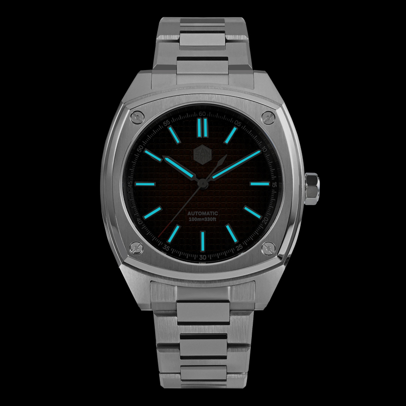 Square Circle series Ⅱ-SN0026-G-B1-Gradient Brown