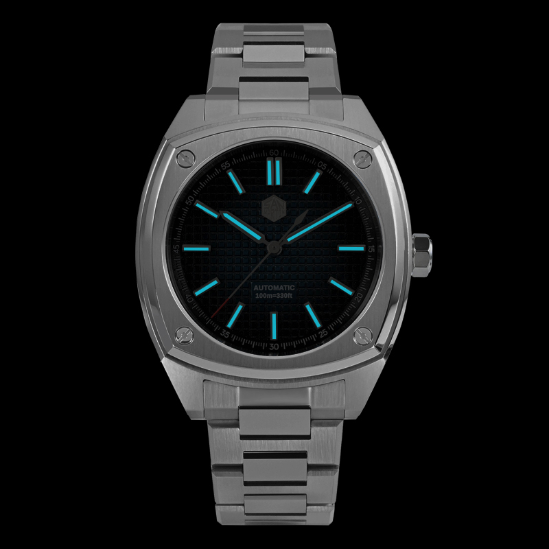 Square Circle series Ⅱ-SN0026-G-B1-Gradient Blue