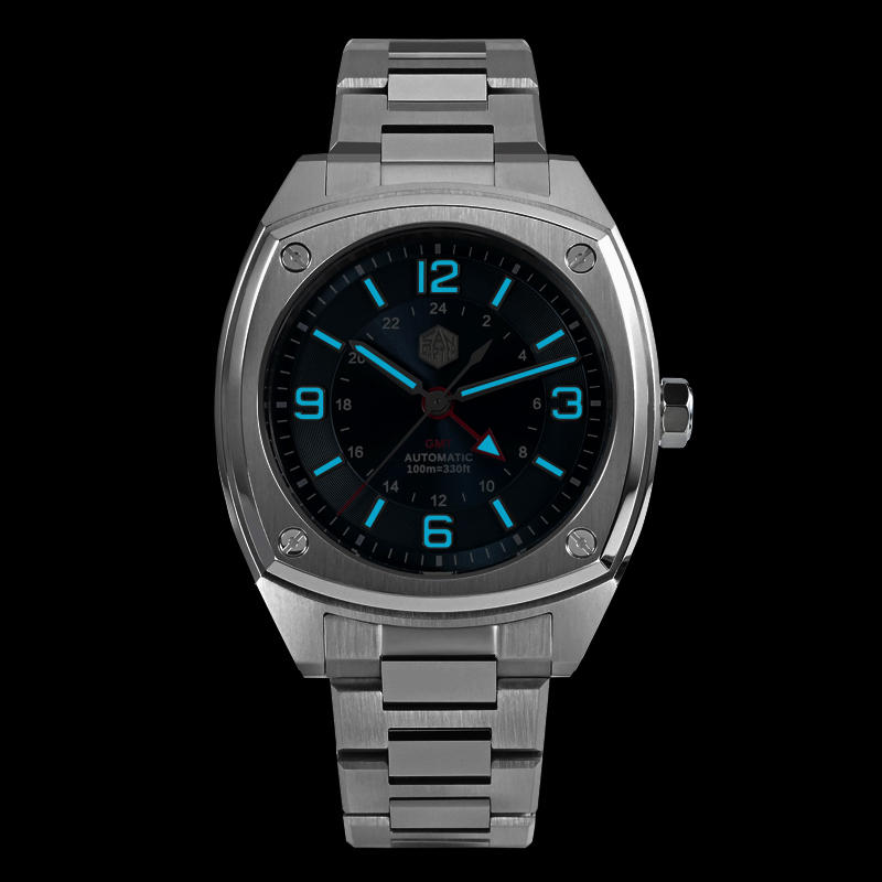 Square Circle series Ⅲ-SN0026-G-C-Sunray Blue