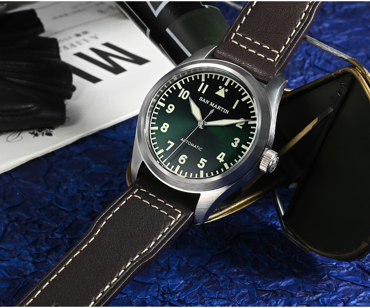 San martin hot sale pilot 39mm