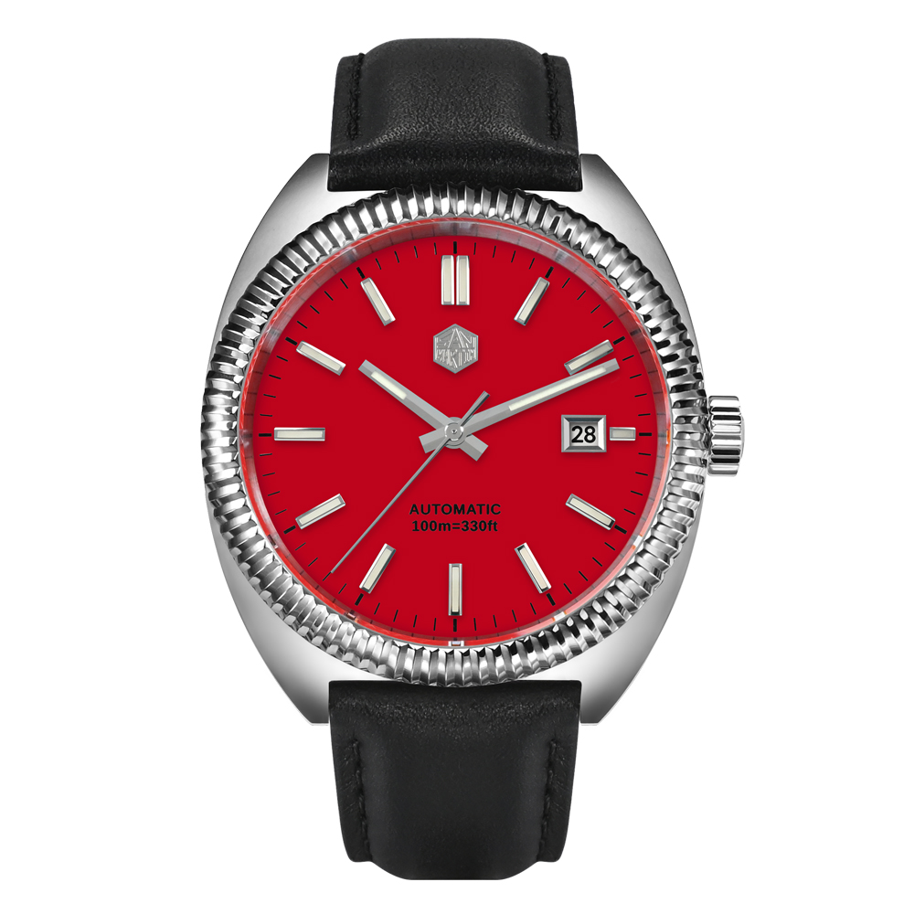 San Martin 40mm Original Design Casual Sport Style Enamel Dial