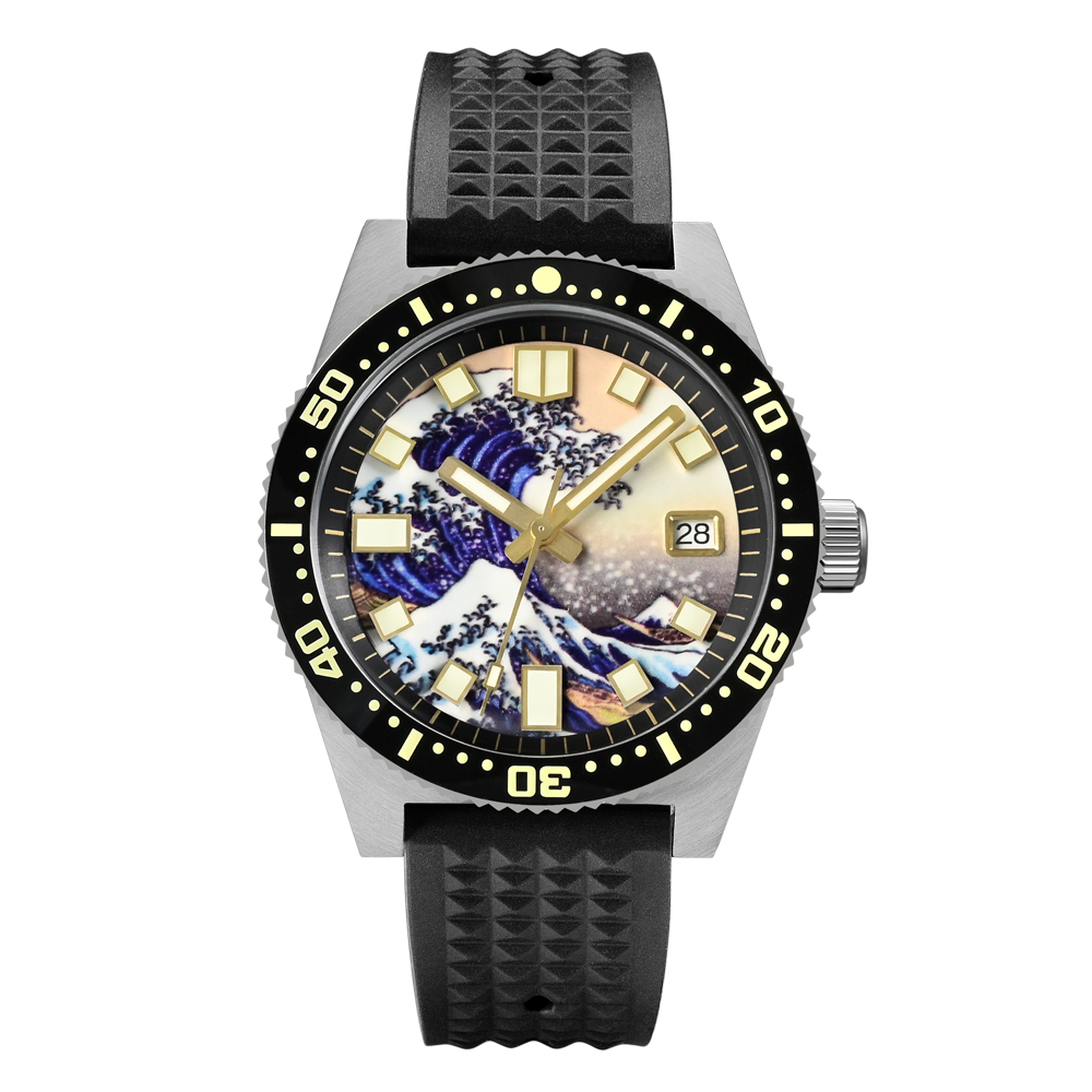 San Martin Retro Diver Watch - SN0007-G-V3