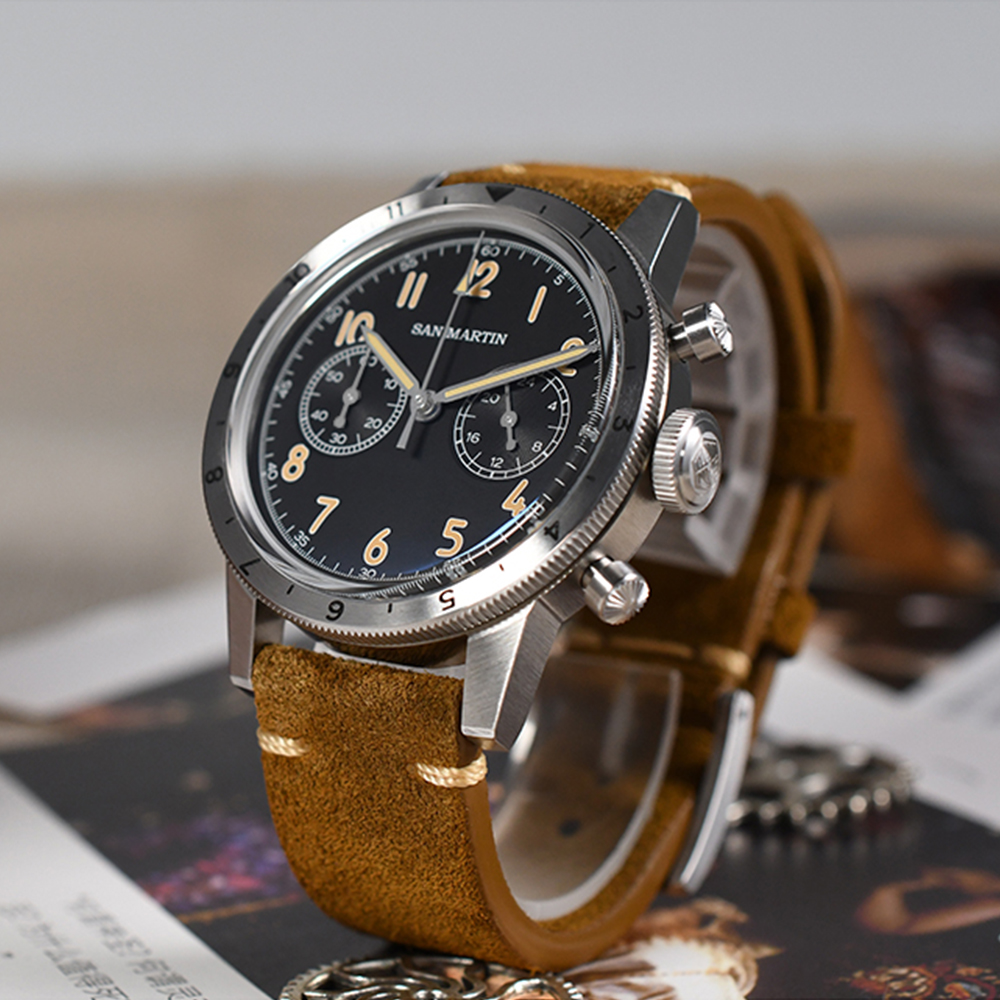 San Martin Chronograph Watch - SN0127-G-JS
