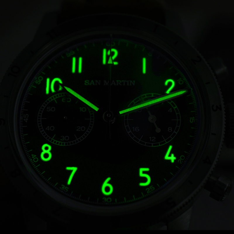 San Martin Chronograph Watch - SN0127-G-JS