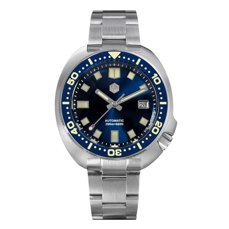 San Martin Turtle Diving Watch - SN0047-G