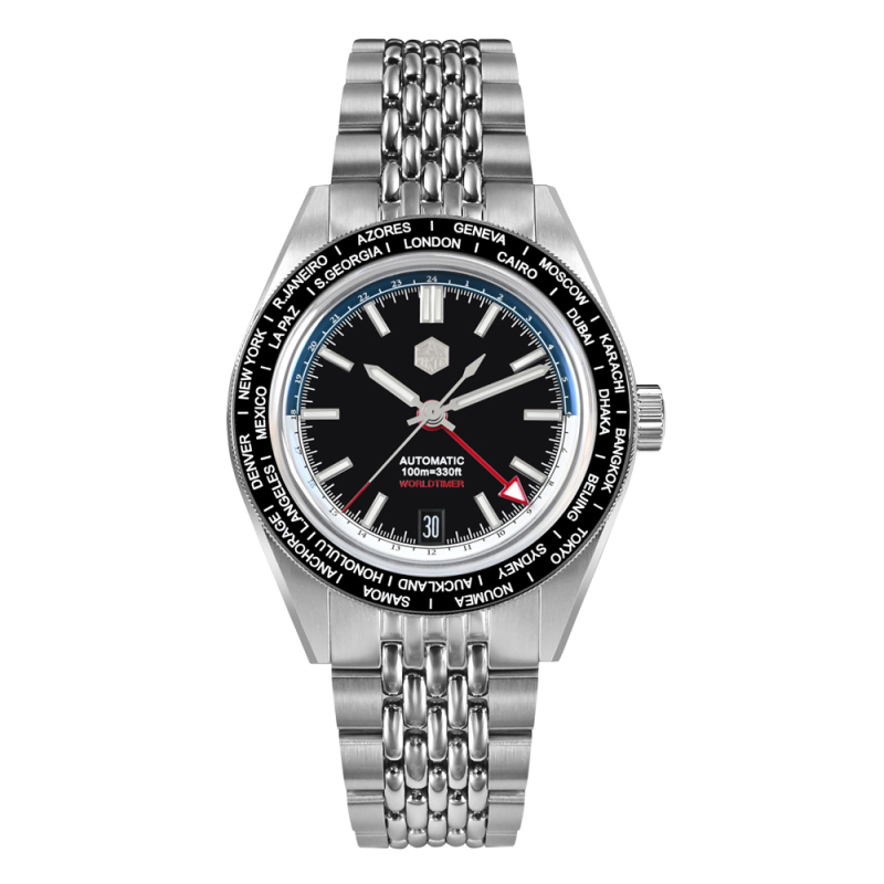 San Martin World Time Watch - SN0116-G