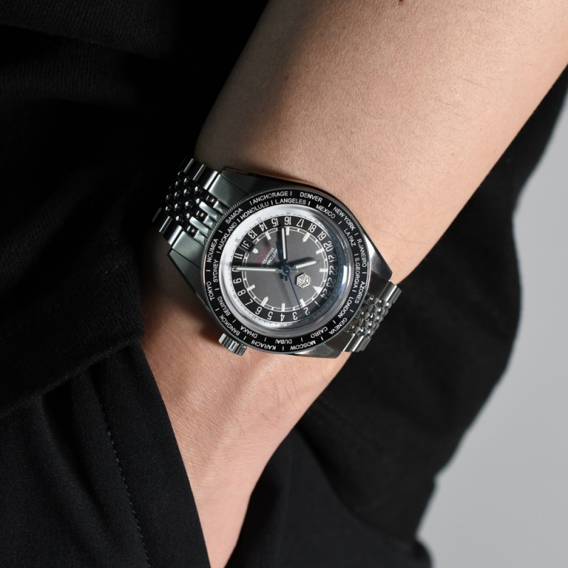 San Martin World Time Watch - SN0116-G