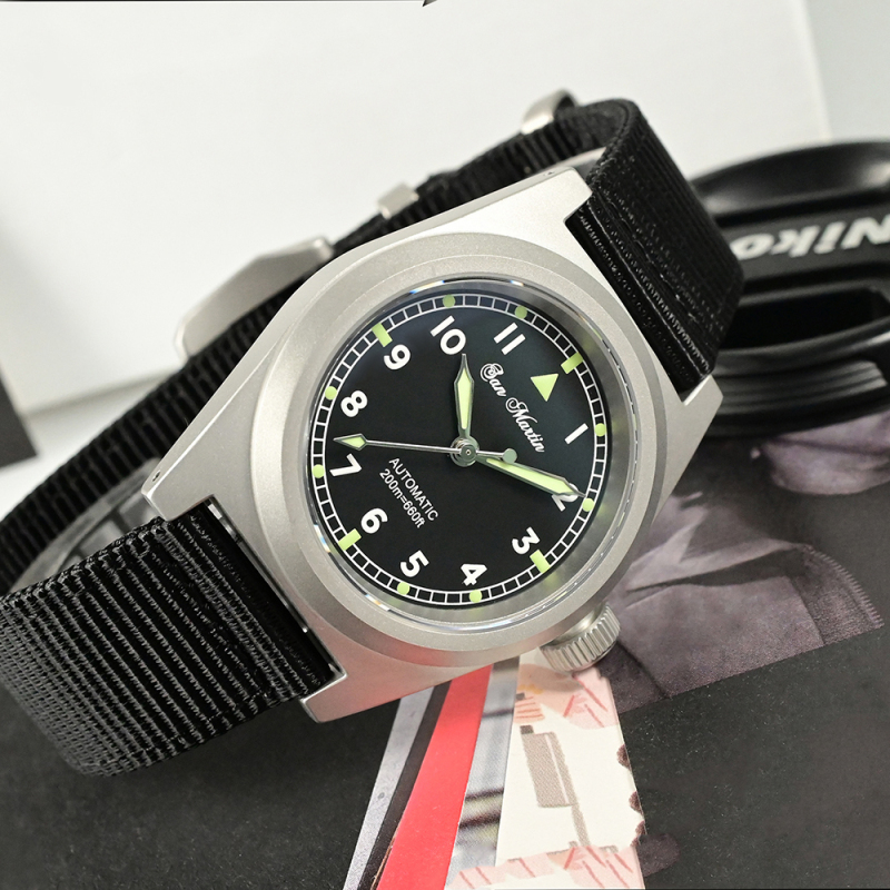 San Martin Military Style Watch - SN0029-G-V2