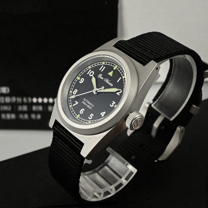 San Martin Military Style Watch - SN0029-G-V2