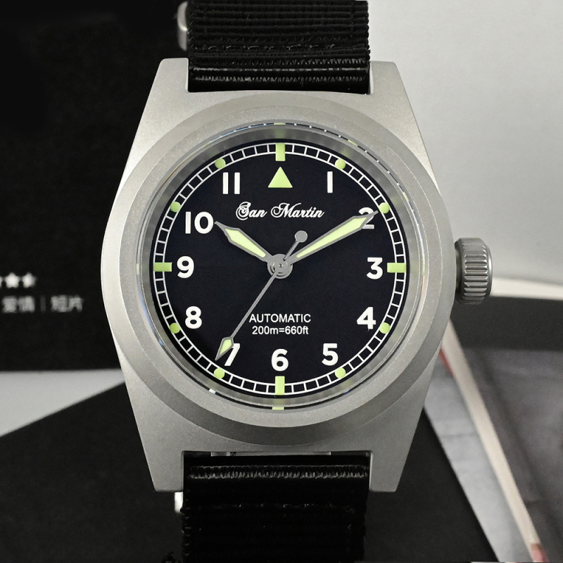 San Martin Military Style Watch - SN0029-G-V2