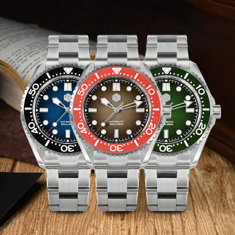 San Martin Diving Watch - SN0036-G-B