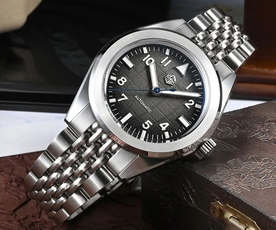 San Martin 40mm Miyota 9015 Classic Luxury Dress Men Automatic Mechanical  Watches