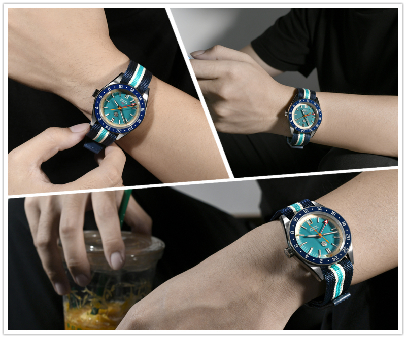 San Martin GMT Watch - SN0116-G