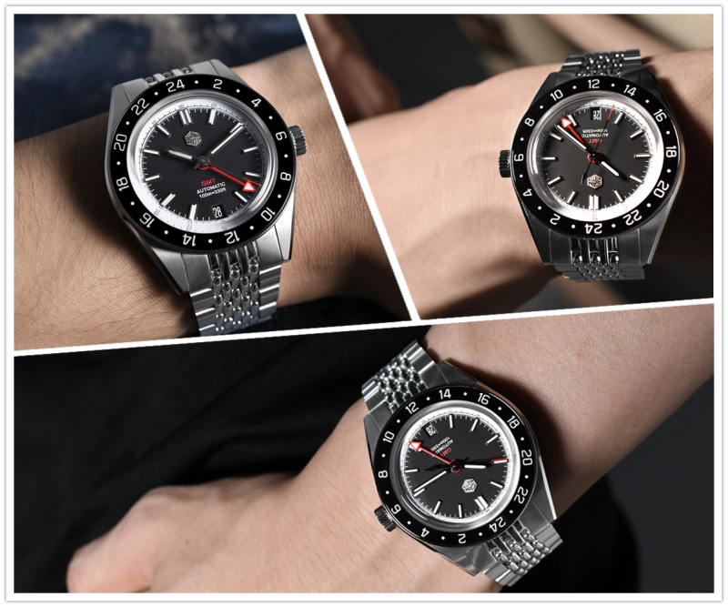 San Martin GMT Watch - SN0116-G