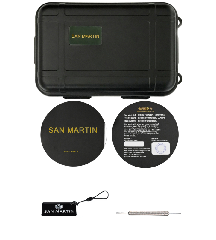 San Martin Diver Watch - SN0046-G