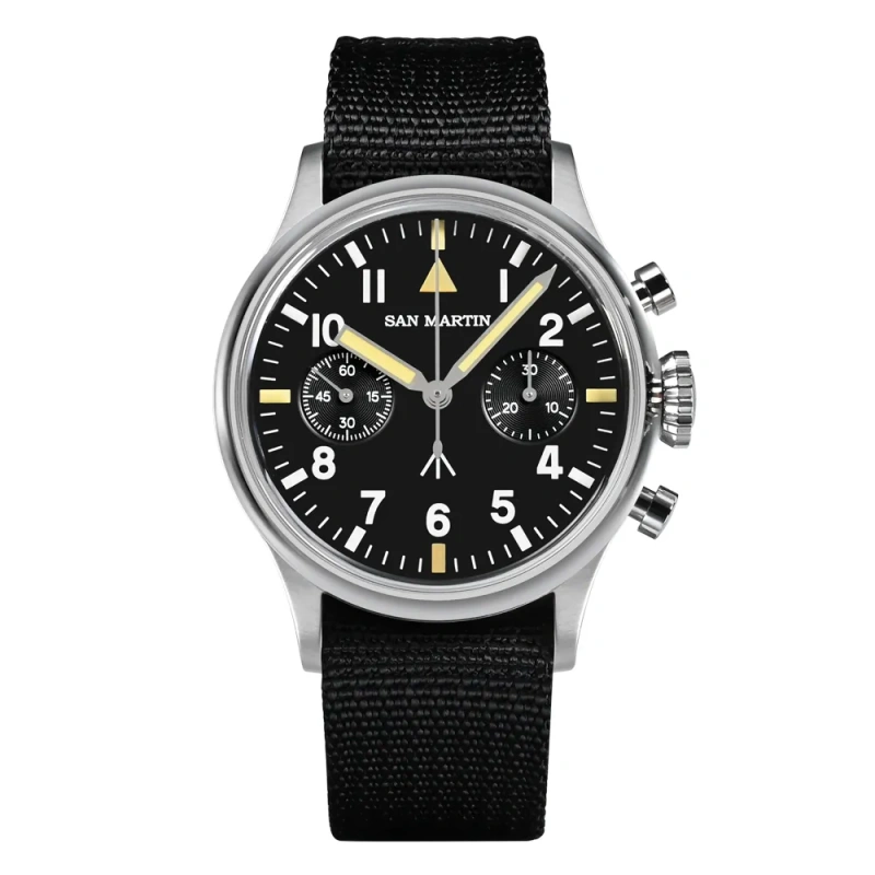 San Martin Flieger Chronograph - SN0105G-JS