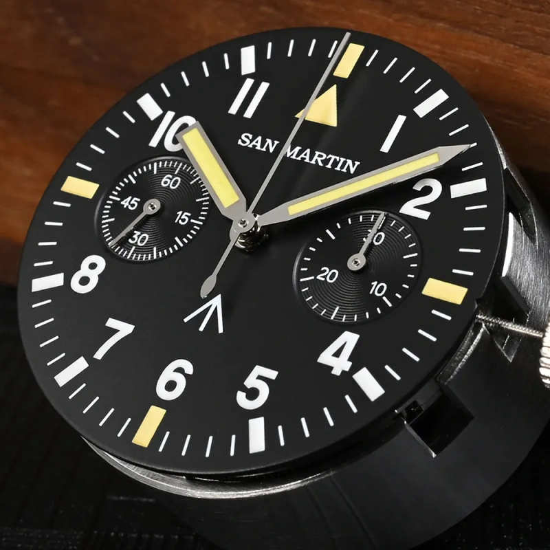 San Martin Flieger Chronograph - SN0105G-JS