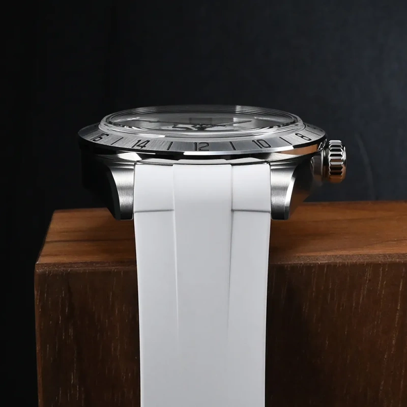 San Martin Fans Discount Edition BB GMT Watch - SN0054G-E Rubber Strap