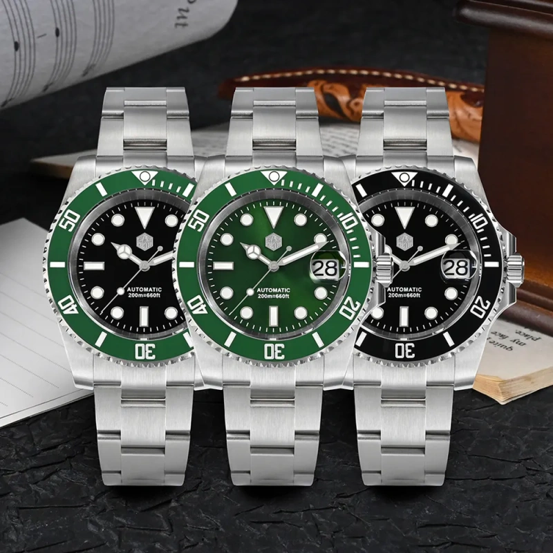 San Martin Fans Discount Edition Sub Diving Watch - SN0017G-B