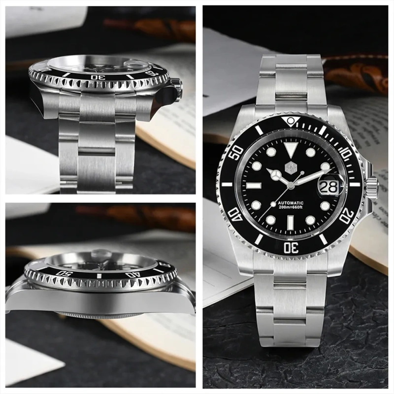 San Martin Fans Discount Edition Sub Diving Watch - SN0017G-B