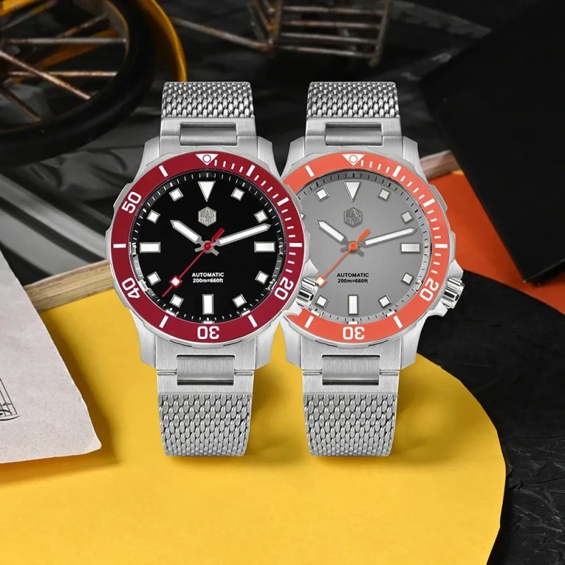 San Martin Divers Watch - SN0085G-B
