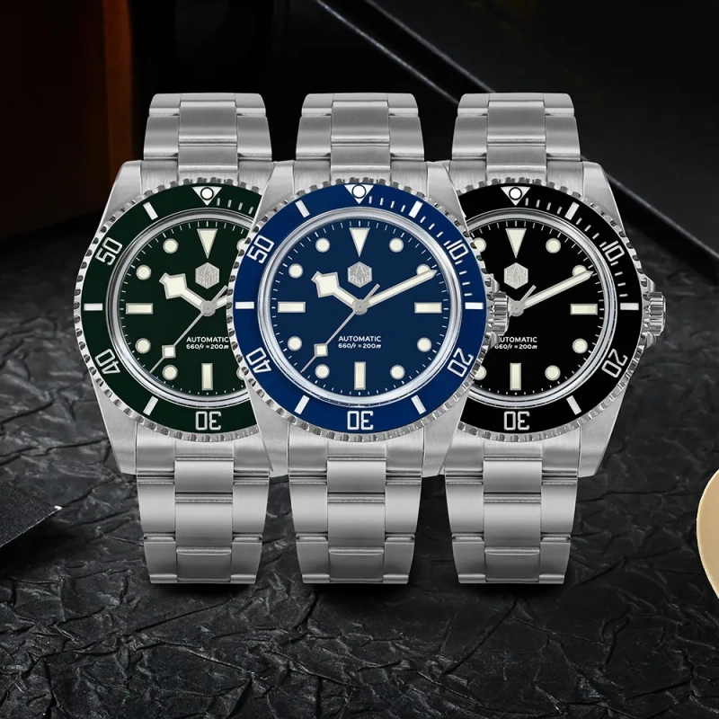 San Martin Water Ghost Diving Watch - SN0006B