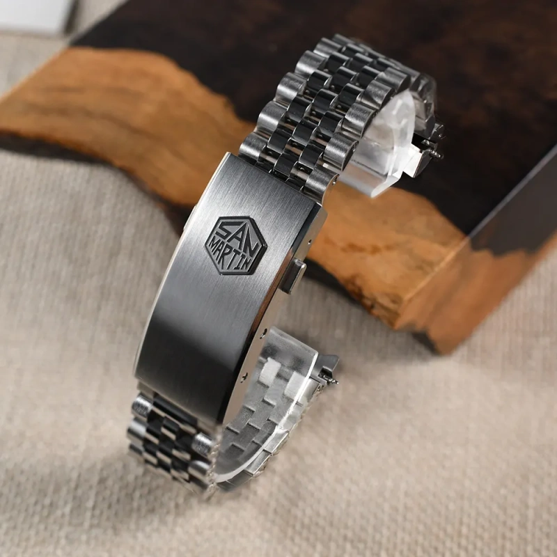 San Martin Stainless Steel Jubilee Bracelet - BD0128