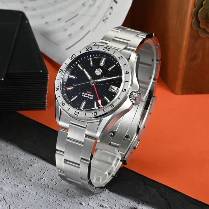 San Martin GMT Watch - SN0129G-B