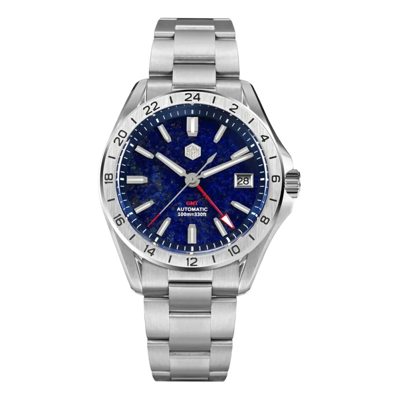 Buy San Martin Watches -40mm GMT Men Watch - San Martin Watch