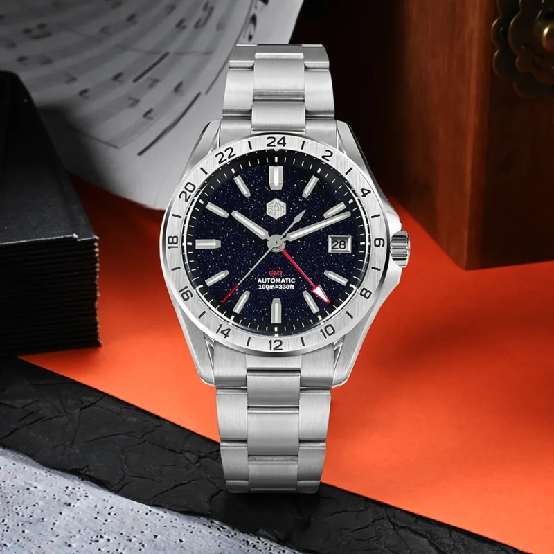 San Martin GMT Watch - SN0129G-B
