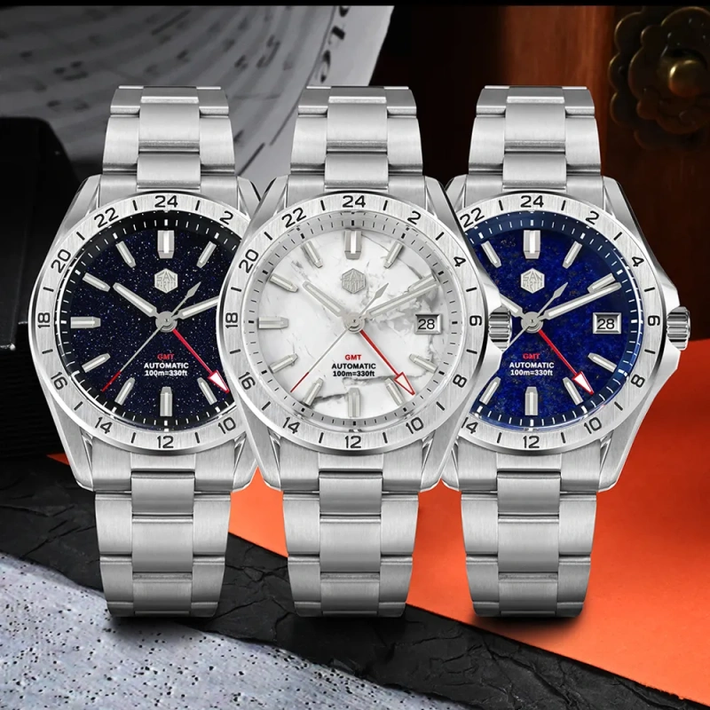 San Martin GMT Watch - SN0129G-B