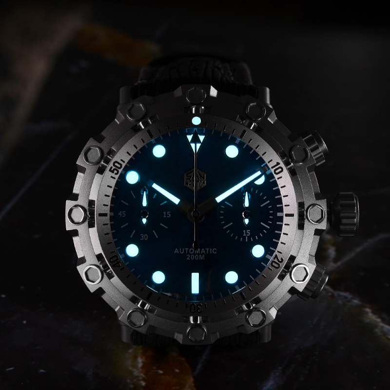 San Martin Watch ETA 7753 Chronograph - SN0025T-JS