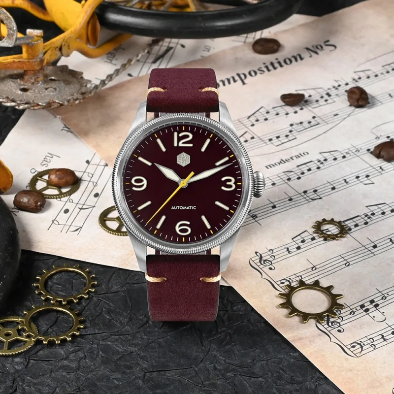 San Martin Retro Men Pilot Watch - SN0033G-2