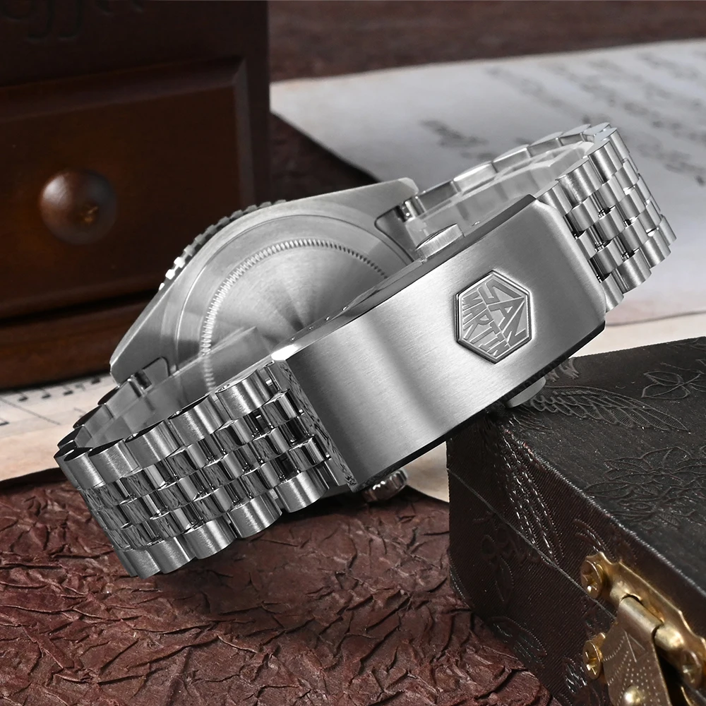 San Martin Vintage GMT Watch-SN0005G-2