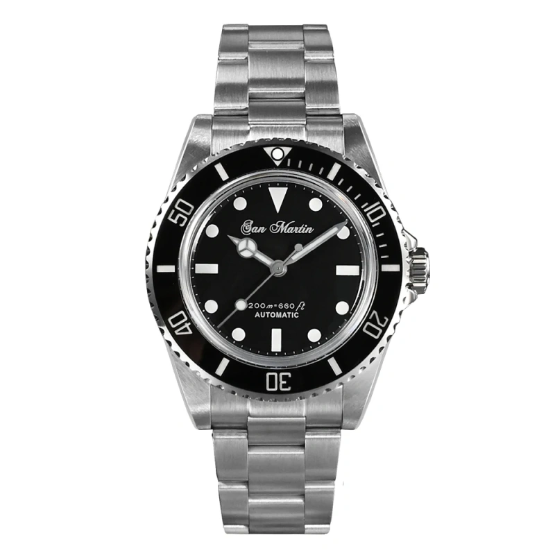 San Martin 39mm Men Diver Watch Vintage Classic Luxury Automatic Mechanical Self-winding Watches Sapphire Mirror 20Bar Luminous
