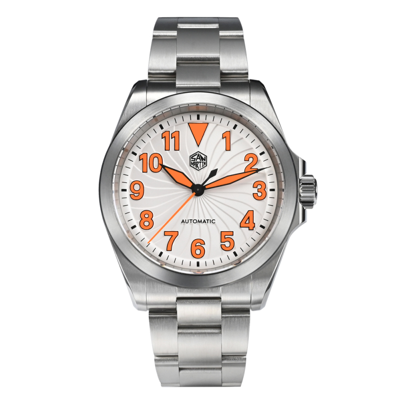 San Martin Turbine Dial Pilot Watch-SN0132G-1